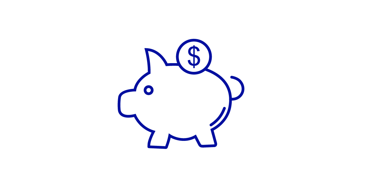 Light Piggy Bank Graphic Light Piggy Bank Graphic